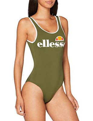 Ellesse Lilly Traje de baño de una Pieza, Mujer, Caqui, 8