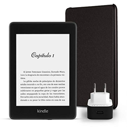 Kit Esencial Kindle Paperwhite, incluye un e-reader Kindle Paperwhite, 32 GB, wifi y 4G gratis, sin ofertas especiales, una funda Amazon de cuero en c precio