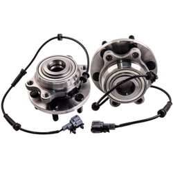 2x Enroscarse Rodamiento Cjto Delantero para NISSAN NAVARA d40 PATHFINDER r51 en oferta