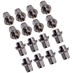 16 X Aleación Tuerca De La Rueda Estilo M12x1.5 Perno para Jaguar F-Tipo QQ6 en oferta