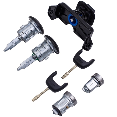 Cerradura completa Juego Cerradura Puerta Capó Encendido y 2 llaves para Ford Transit MK7 2006-11