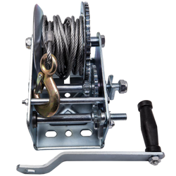 2500 LBS Hand Winch Engranaje Dual Cabrestante manual Torno de mano caravana precio
