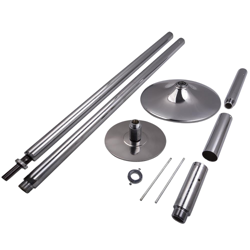 Dancing Pole 45mm Dance Fitness portátil estable Stripper Spinning ejercicio herramienta características