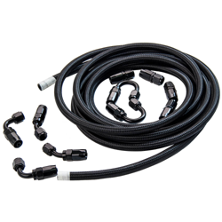 AN6 nylon acero trenzado aceite línea de manguera adaptador de extremo 8.64 mm en oferta