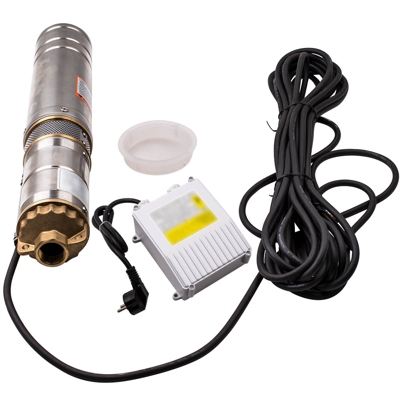 Bomba sumergible para pozo profundo Bomba de tubo 2800 L/h 500W Immersible pump