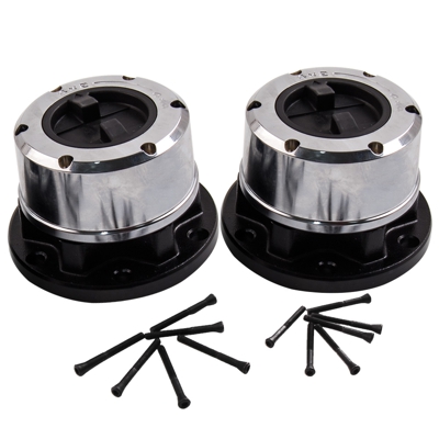 Pair Manual Locking Hubs Axes Front Left for Suzuki Samurai JA 4Cyl 1.3L 79CID