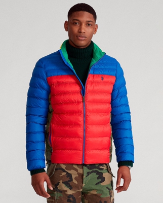 Polo Ralph Lauren - Chaqueta De Abrigo De Hombre Acolchada Multicolor