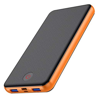 VOOE 18W Batería Externa 26800mAh [PD & QC 3.0 Carga Rápida] Power Bank con 3 Salidas USB y 2 Entradas [Doble Tipo C Puerto] Cargador Portátil Móvil p