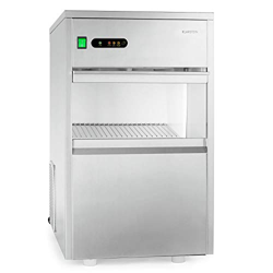 Klarstein Powericer Premium Edition XXL - Maquina de hielo industrial, Fabricadora de cubitos, Capacidad 25kg/24 hs, 160Q Potencia, Revestimiento anti en oferta