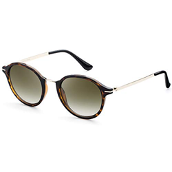 Elegear Gafas de Sol Mujer Retro Gafas vintage Redondas 100% Protección UV400 UVA Gafas Verano 2018 Ultraligero Cómodo-Gafas Leopardo 03 precio