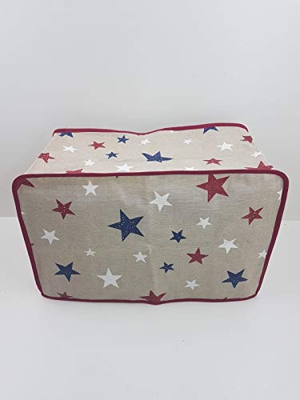 T-MIX Funda DE Tela Antimanchas para Monsieur Cuisine Plus, Robot del LIDL. Mod Estrellas