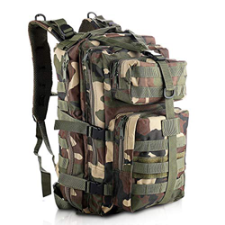 SHANNA Mochila Militar, Mochila táctica 35L Mochila del ejército MOLLE Mochila de Asalto Mochila de Combate táctica para Senderismo al Aire Libre Camp características