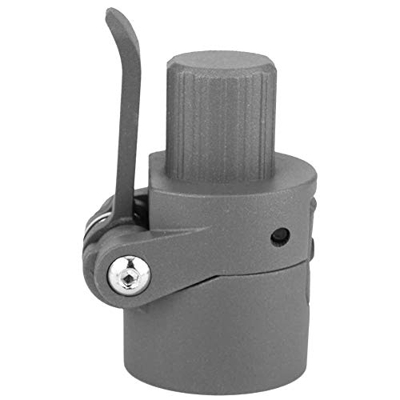 E-Bici Base de Poste Plegable Monopatín eléctrico Aleación de Aluminio Base de Poste de Repuesto Repuestos Xiaomi M365 Bicicleta eléctrica Negro