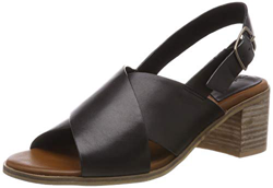 Kickers Victoriane, Sandalias de Punta Descubierta para Mujer, Negro (Noir 82), 38 EU en oferta