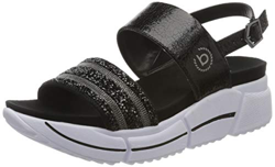 bugatti 431881805500, Sandalia con Pulsera para Mujer, Negro metálico 1090, 38 EU características