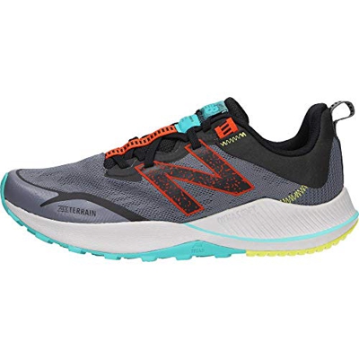 New Balance Nitrel v4 Trail, Zapatillas para Carreras de montaña para Hombre, Gris (Lead), 42.5 EU