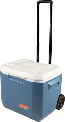 Coleman Xtreme - Nevera para acampada, color azul / blanco, talla 50 Qt (47 l)