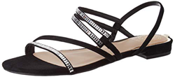 Guess Ravena (Sandal)/Suede, Sandalias Planas para Mujer, Negro, 38 EU características