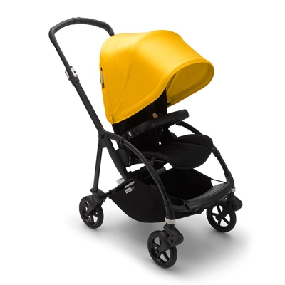 Bugaboo - Coche De Paseo Dúo Bee 6 Aluminio/negro/amarillo Limón