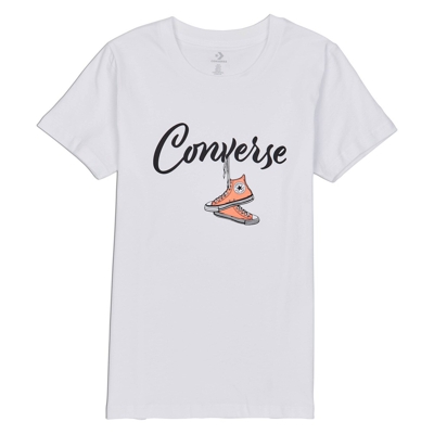 Converse - Camiseta De Mujer Colección Prints Tee