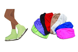 Cubrebotas para patines de patinaje artístico, azul real en oferta