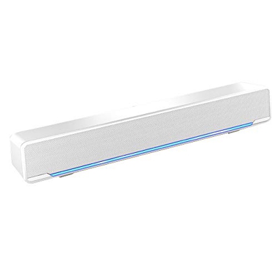 Docooler SADA V-196 subwoofer Barra de estéreo Potente Reproductor de música Caja de Sonido Envolvente de Bajos Entrada de Audio de 3,5 mm para PC Por