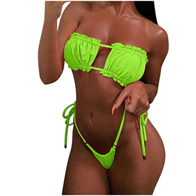 Bikinis Mujer 2020 Brasileño Push up Sexy Bikini de Tres Puntos con Estampado Mujeres Conjunto de Traje de BañO Bohemio Bañador Ropa de Dos Piezas vik