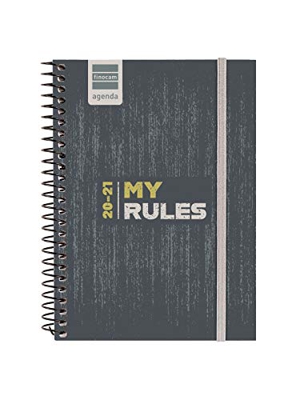 Finocam - Agenda Curso 2020-2021 Octavo-120x164 Semana Vista Apaisada Secundaria Rules Español