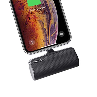 iWALK 3350mAh Móvil Portátil Batería Externa, Ultra-Ligera Power Pack Compacto Power Bank Cargador Compatible para iPhone 5 6 7 8 Plus X SE XS y así
