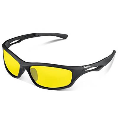 Duduma Gafas de Sol Deportivas Polarizadas Para Hombre Perfectas Para Esquiar Golf Correr Ciclismo TR90 Súper Liviana Para Hombre y Para Mujer (marco 