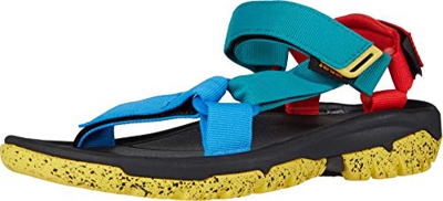 Teva Hurricane Xlt2, Sandalias de Punta Descubierta para Hombre, Multicolor (90s Multi SMU), 45.5 EU