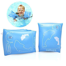 ALIXIN-Brazaletes inflables flotantes Anillos,Flotadores Alas de Agua Brazos,Anillos de natación Brazaletes de Tubos para niños pequeños y Adultos(más precio