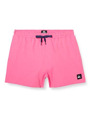 Quiksilver Everyday 15" Swim SRT Pantalones Cortos De Natación, Hombre, Morado (Carmine Rose), M