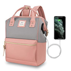 Mochila Mujer Casual Escolar de Moda para Portatil 15.6 Pulgadas, Backpack Mochilas Impermeable para Trabajo Viaje Universidad Instituto con USB características