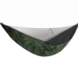 Bwiv Hamaca Ultraligera para Viaje y Camping Hamacas Colgantes Mosquiteras de Nylon Portátil Paracaídas Secado Rápido para Excursión Jardín de Carga 3 características