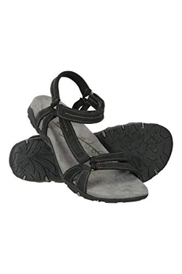 Mountain Warehouse Sandalias Informales Kokomo para Mujer - Zapatos con Tiras de Nobuk para Mujer, Zapatos para la Playa con Forro de Neopreno - para 