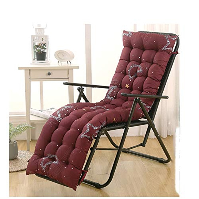 Cojines para Tumbonas De Jardin, del Cojín del Asiento De Los Muebles Al Aire Libre Colchón, Cojín Grueso Adecuado para Las Temporadas De Otoño E Invi