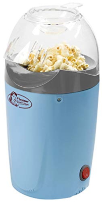 Bestron Máquina para Palomitas de Maíz hasta 50 g, Sweet Dreams, 1200 Vatios, Azul