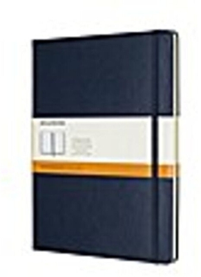 Moleskine Notebook Extra Large Hardcover Ruled Saphire