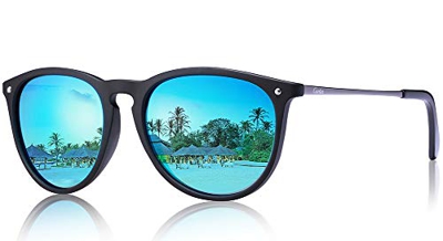 Carfia Gafas de Sol Hombre Mujer UV400 Protección Gafas de Sol Polarizadas