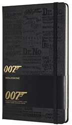 Moleskine James Bond Large Notebook Hardcover Lined Titel características