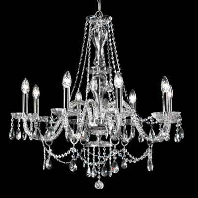 Lámpara araña Oldies But Goldies cristal 8 luces