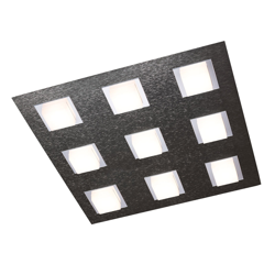 GROSSMANN Basic plafón 9 luces antracita en oferta