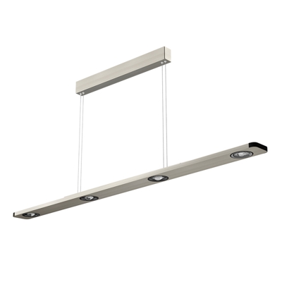 Lámpara colgante LED Light Wave dim táctil 110cm