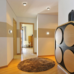 Lámpara LED de techo Puk One 2, cromo características