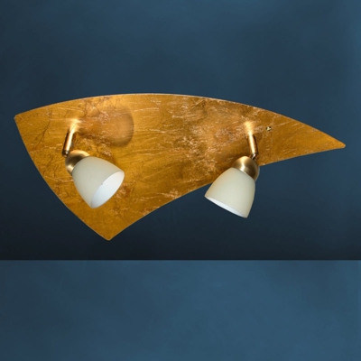 Lámpara de techo Elegance, 2 luces, oro