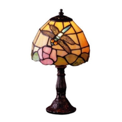 Lámpara de mesa de estilo Tiffany JANNEKE en oferta