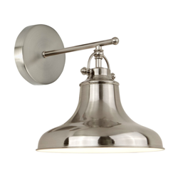 Aplique Dallas en aspecto industrial, plata en oferta