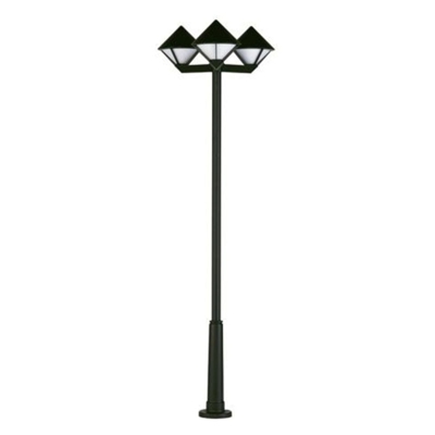 Moderna farola 181, negro, 3 luces