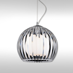Lámpara colgante transparente Mandina - 30 cm características